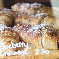 Vegan Croissants at Chapter One Coffee Shop in Edinburgh