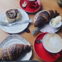 All vegan  at Chapter One Coffee Shop in Edinburgh