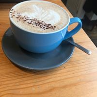 Mocha at Chapter One Coffee Shop in Edinburgh