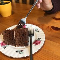 Cake at Chapter One Coffee Shop in Edinburgh