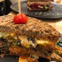 Margarita Sandwich (with vegan cheese) at Odacova in Barcelona