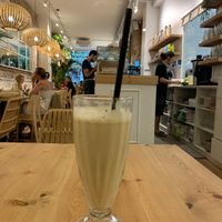 Horchata bio sin azúcar 4,90€ at Odacova in Barcelona