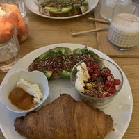 Breakfast platter   at Plenty in The Hague