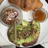 Breakfast platter  at Plenty in The Hague