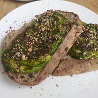 Avocado sandwich at Plenty in The Hague