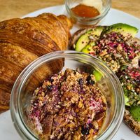 Breakfast platter at Plenty in The Hague