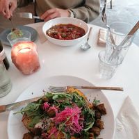Tempe toast and shakshouka at Plenty in The Hague