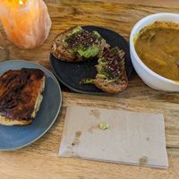 Excuse the gross napkin at Plenty in The Hague