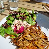 Mushrooms sandwich at Plenty in The Hague