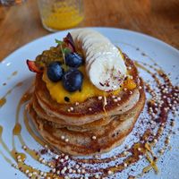 Die Pancakes ware so so lecker 💚 at Plenty in The Hague