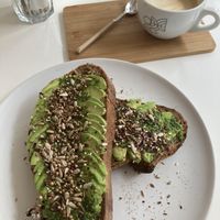 Avocado toastt  at Plenty in The Hague