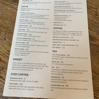 Menu (June 2025)  at Plenty in The Hague