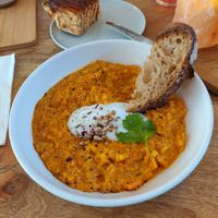 Dahl stew at Plenty in The Hague