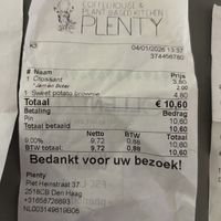   at Plenty in The Hague