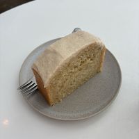 Apple cake: simple, but very good at Plenty in The Hague