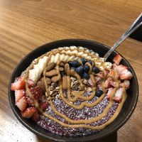 Açaí bowl  at Juice Dudes in Barcelona