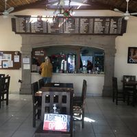 inside at Cafe Ole in Loreto