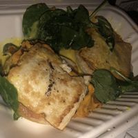 Eggs Benedict at Mark of the Beastro in Salt Lake City