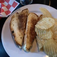 Grilled cheese  at Mark of the Beastro in Salt Lake City