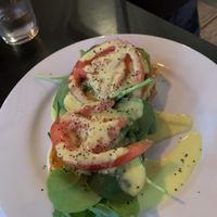 Eggs Benedict  at Mark of the Beastro in Salt Lake City