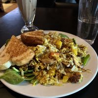 Garbage hash  at Mark of the Beastro in Salt Lake City