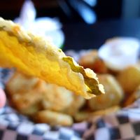 fried pickle at Mark of the Beastro in Salt Lake City