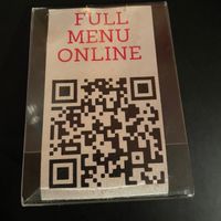 Menu at Mark of the Beastro in Salt Lake City