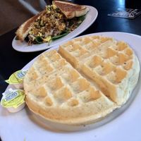Waffle  at Mark of the Beastro in Salt Lake City