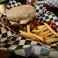 Spicy Chicken Ranch Sandwich  at Mark of the Beastro in Salt Lake City
