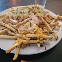 Animal liberation fries at Mark of the Beastro in Salt Lake City