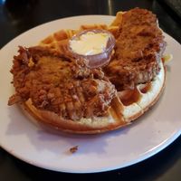 Chicken & Waffles at Mark of the Beastro in Salt Lake City