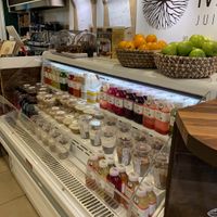 Juices, chia puddings, desserts  at MyRoots in Miami