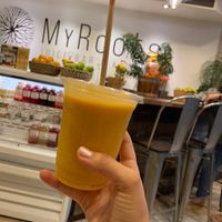Spicy mango smoothie  at MyRoots in Miami