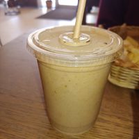 Chocolate smoothy at MyRoots in Miami