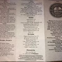 Downtown Deli and Donuts Menu.  I believe the items labeled with a V indicate Vegan and those labeled with VG indicate what's Vegetarian. at Downtown Deli & Donuts in Spartanburg