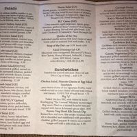 Downtown Deli and Donuts Menu.  I believe the items labeled with a V indicate Vegan and those labeled with VG indicate what's Vegetarian. at Downtown Deli & Donuts in Spartanburg