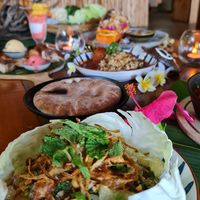 All beautifully presented and great for sharing. at Way Nam in Koh Phangan