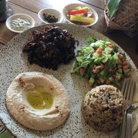 Shawarma plate   at Way Nam in Koh Phangan