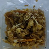 Pad thai (horrible take away pic, sorry) at Phen's Restaurant in Phuket