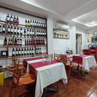 Inside (few tables) at Doña Clara in Tenerife