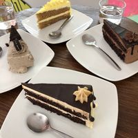 Delicious highlights from the Madrid Vegan Walking tour: vegan cakes! at Madrid Vegan Tours in Madrid