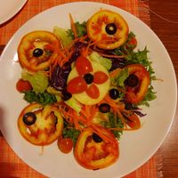 Vegetable salad at Chalita in Krabi