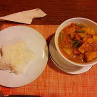 Massaman curry at Chalita in Krabi