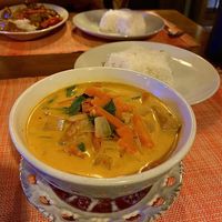 Red curry   at Chalita in Krabi