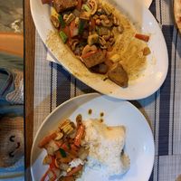 stir fried with cashew nut (sorry I already ate)  at Chalita in Krabi