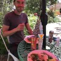 Shawarma plate at Terra Veg in Klamath Falls