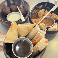 Starters  at La Cantine Viêtgétarienne in Bordeaux