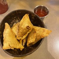 Samosas   at La Cantine Viêtgétarienne in Bordeaux