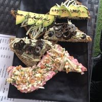 Toast platter  at Sprout in Kathmandu