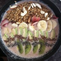 Yogurt bowl at Sprout in Kathmandu